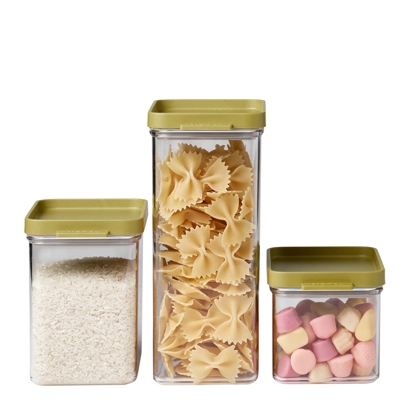 Mepal - Zestaw trzech pojemników Omnia Nordic Lemon