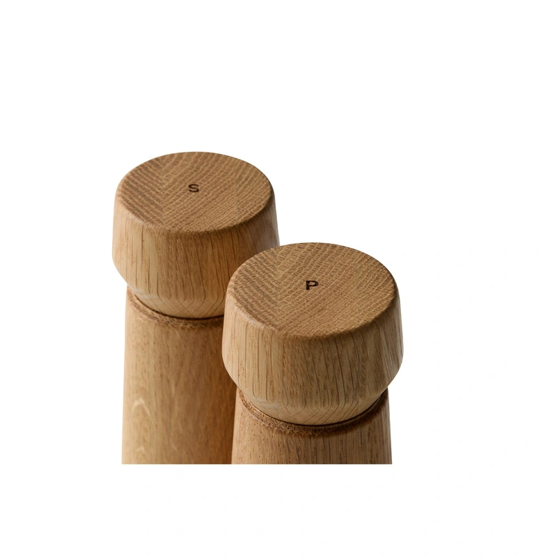 Crushgrind - Zestaw drewnianych młynków 11 cm Naturalny