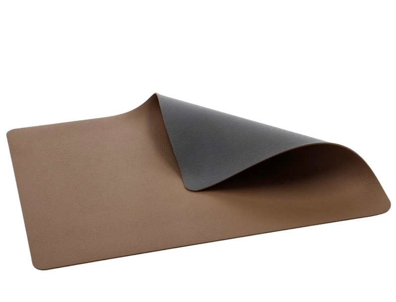 Bitz - Podkładki pod talerze 46x33cm 4szt. drewniany/tytanowy