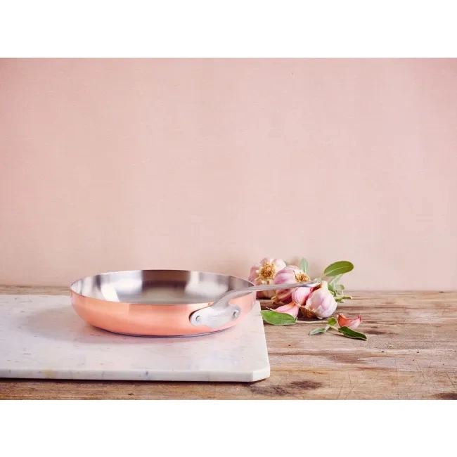 Mauviel - patelnia miedziana 24cm 3-ply