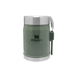 Stanley - Termos obiadowy ze sztućcem Hammartone Green 0,4 L zielony