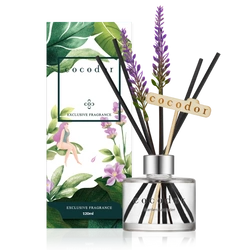 Cocodor - Dyfuzor zapachowy z patyczkami Lavender 120 ml Garden Lavender