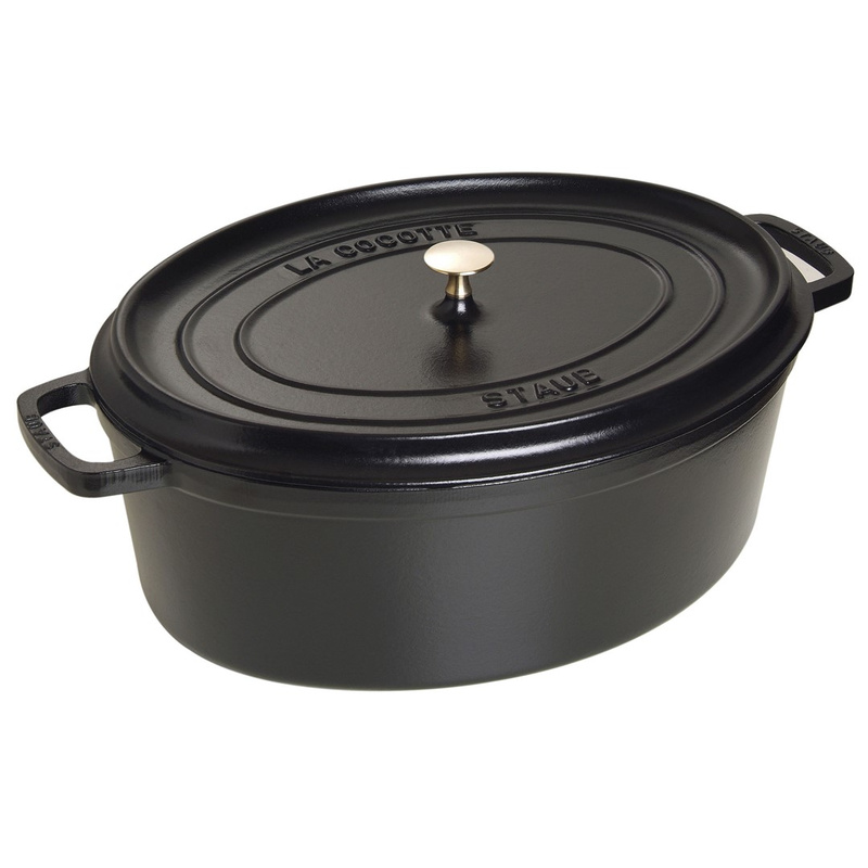 Staub - brytfanna  żeliwna czarna 11,0 l 41 cm