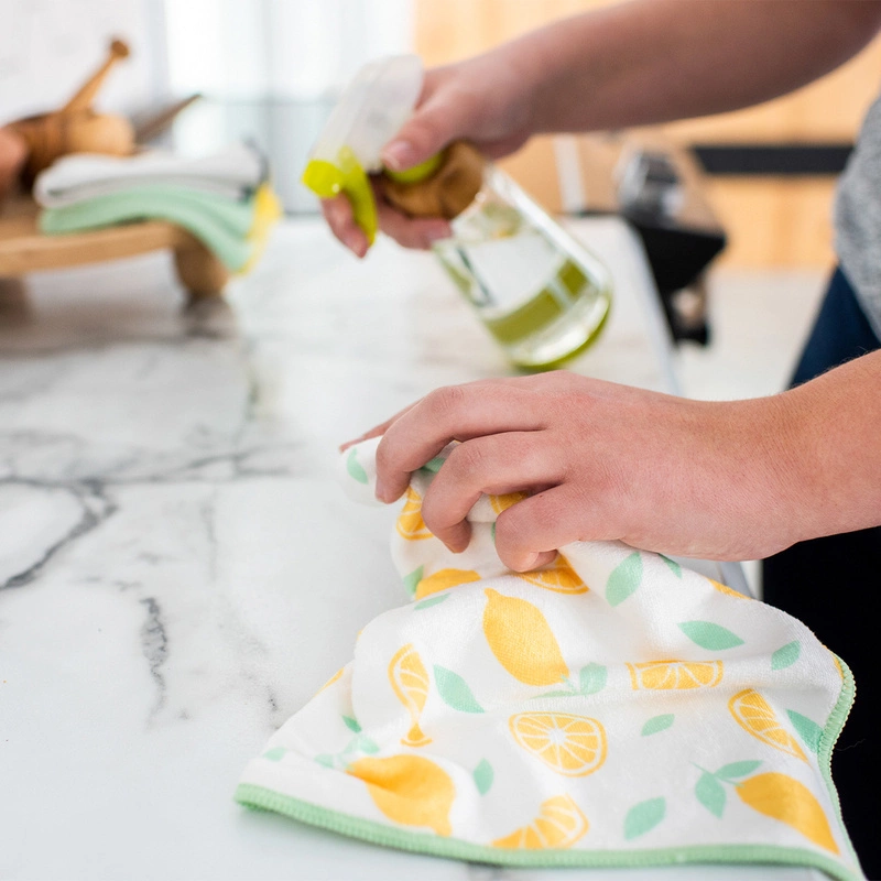 Full Circle - ściereczki z mikrofibry uniwersalne 3 szt. Renew - cytrusy