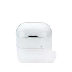 Kela - chlebak metalowy, 25 x 15 cm, biały Friscolino