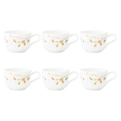 Seltmann - LIBERTY GOLDEN ROSE HIP Zestaw 6 filiżanek do kawy 260 ml