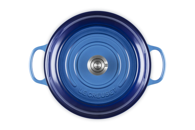 Le Creuset - garnek Gourmet Profesjonalny żeliwny 26 cm 2,2 l azure