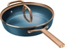 Zwilling - MILANO Patelnia sauté z pokrywką 28 cm nieb