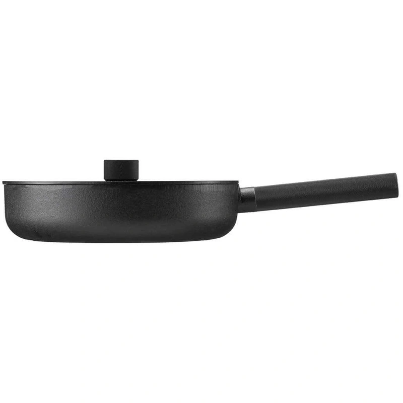 Skeppshult - NOIR Patelnia sauté z pokrywą - 28 cm, czarny