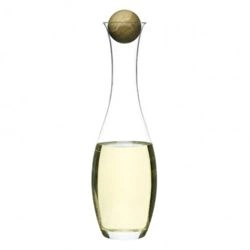 Sagaform - karafka do wina z dębowym korkiem Oval Oak 1L