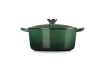 Le Creuset - brytfanna żeliwna emaliowana Signature okrągła 26 cm 5,3 l Juniper