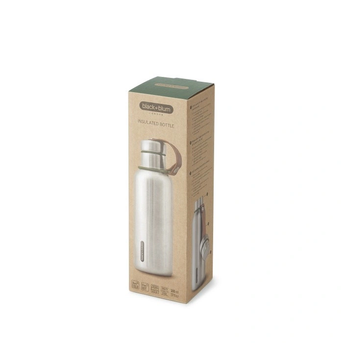 BLACK & BLUM - Butelka termiczna 500 ml, oliwkowa