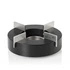 AdHoc - Podgrzewacz TUTO, jesion czarny, stal, 16cm
