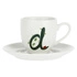 La Porcellana Bianca - filiżanka ze spodkiem 90 ml, Wzór D Solotua