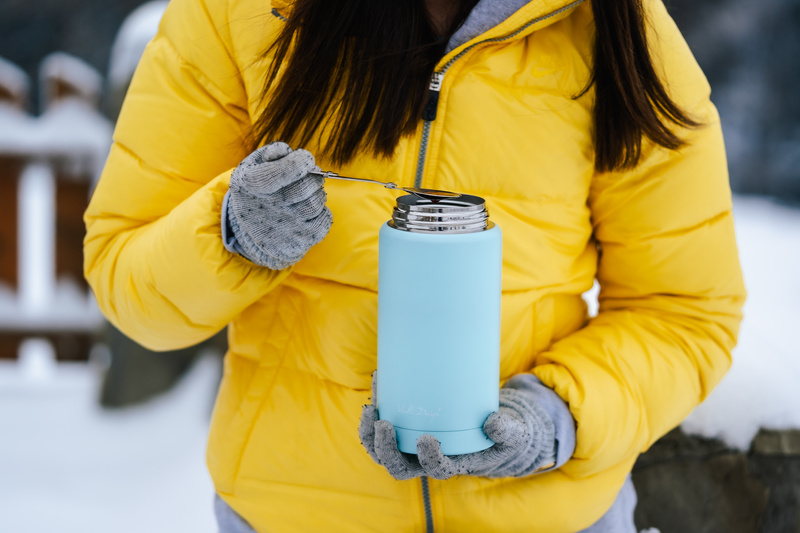 Vialli Design - Termos obiadowy 750ml FUORI miętowy