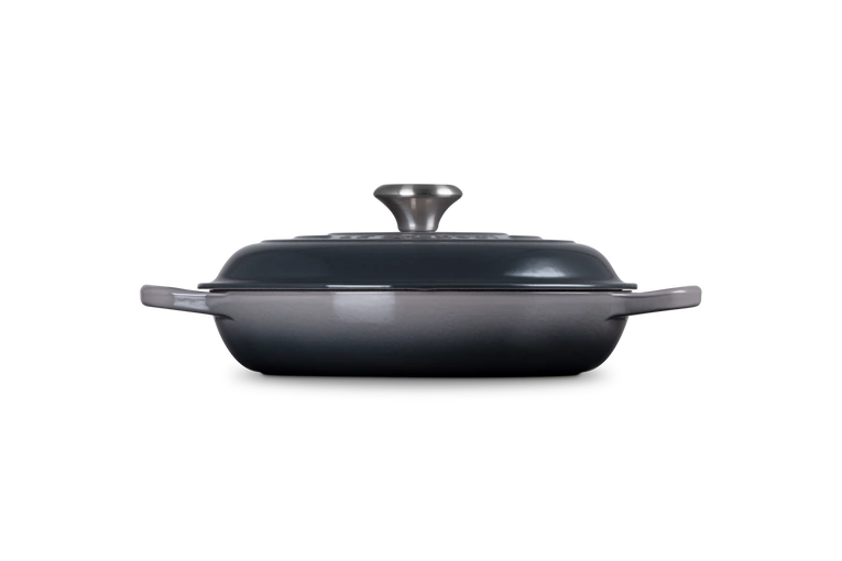 Le Creuset - garnek patelnia Gourmet Signature 26 cm 2,2 l flint