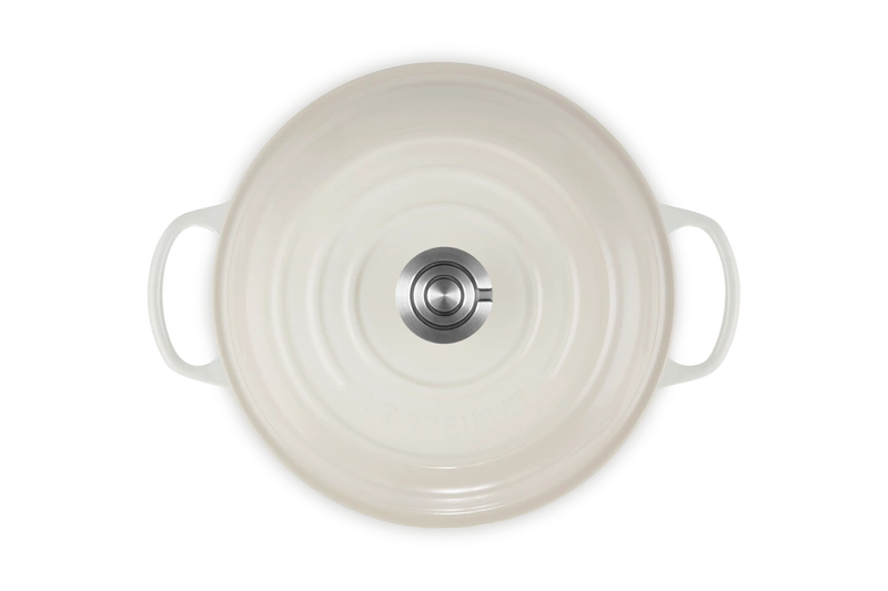 Le Creuset - garnek Gourmet Profesjonalny żeliwny 26 cm 2,2 l meringue