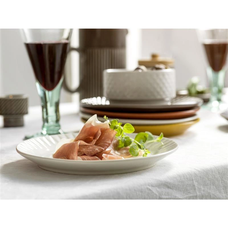 Sagaform - dzbanek, szary, ceramika, 1,0 l, śred. 11 x 19 cm Coffee & More