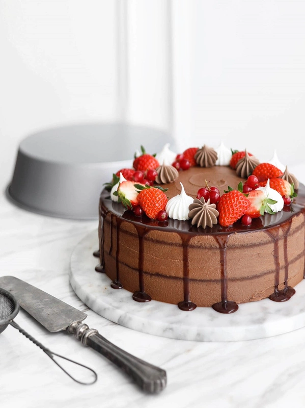 Patisse - Wysoka forma do tarty 22cm SILVER-TOP