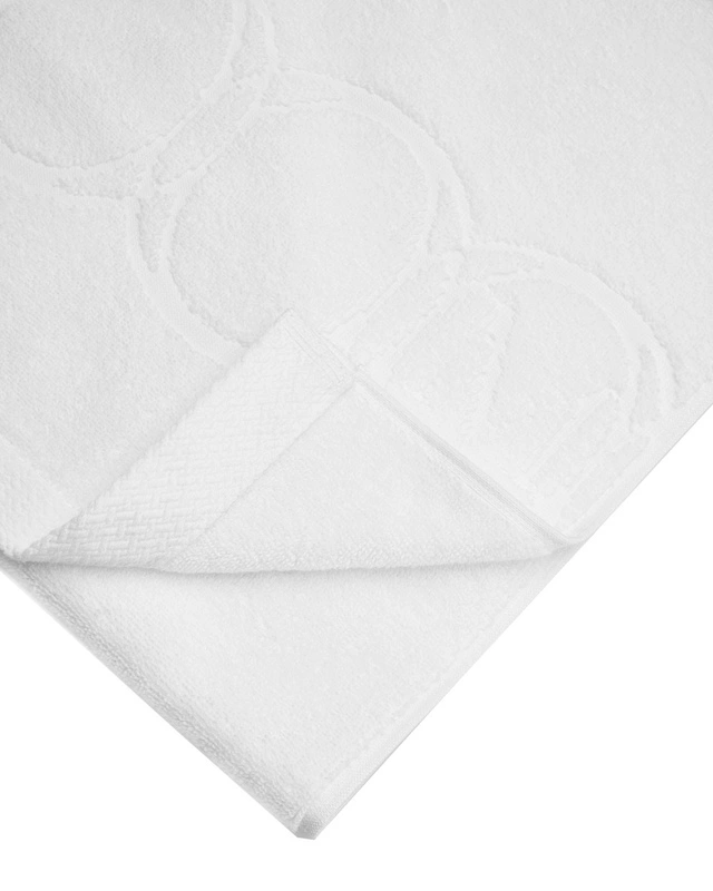 Officine Monogram - Ręcznik kąpielowy Monogram Opus 100x160cm biały