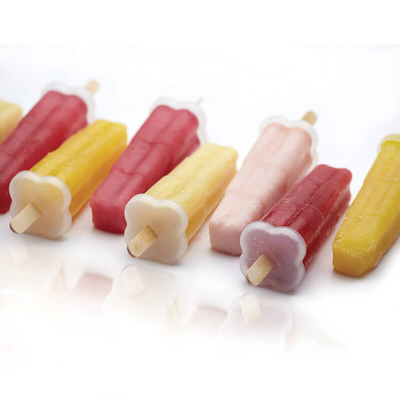 KitchenCraft - foremki do lodów na patyku Deluxe - 8 szt.