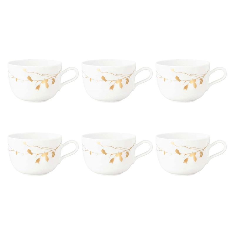 Seltmann - LIBERTY GOLDEN ROSE HIP Zestaw 6 filiżanek do kawy 380 ml