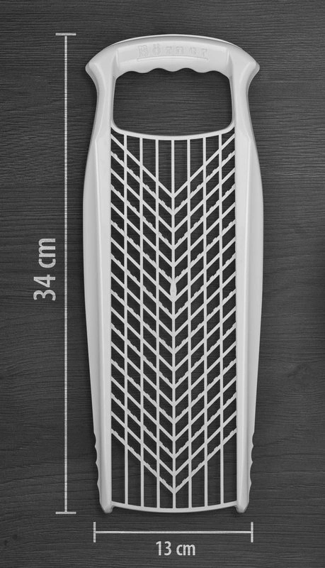 Borner - szatkownica tarka V-Reibe Powerline czerwona