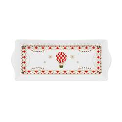 Rose&Tulipani - x MAS CAROUSEL Prostokątna taca 36 x 15 cm