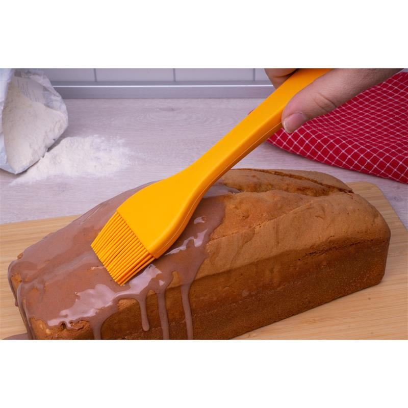 Lurch - pędzel do marynaty, silikon, 25,5 cm, żółty Smart Tools