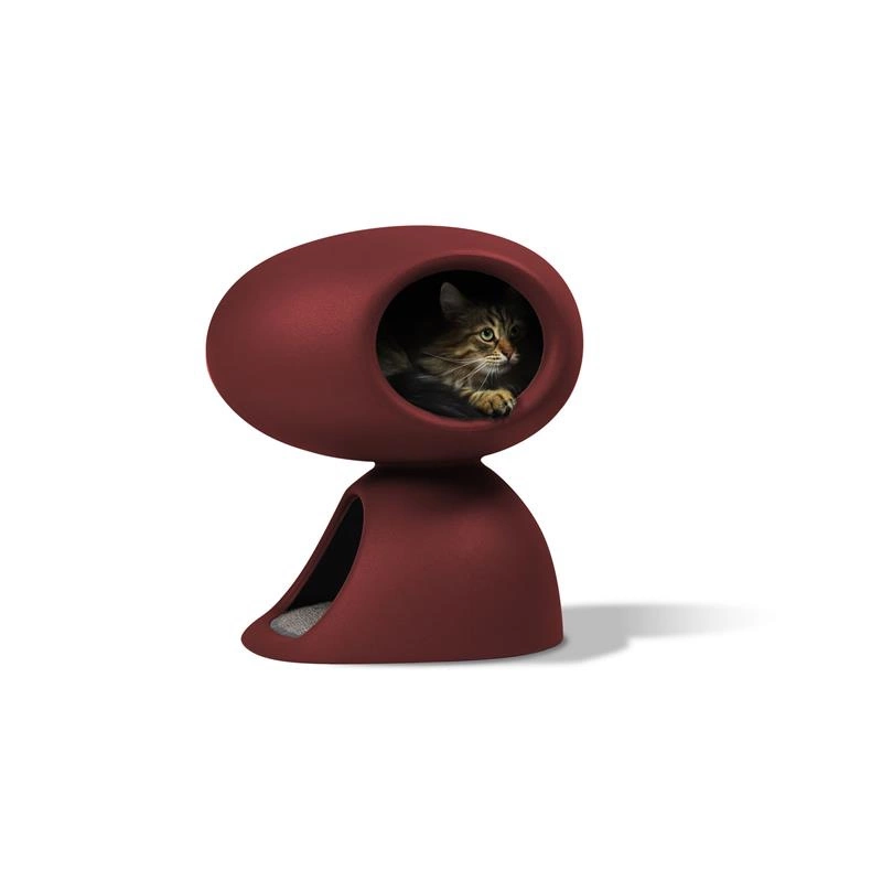 United Pets - Legowisko dla kota CAT CAVE, czerwone