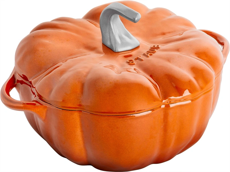 Staub - garnek żeliwny okrągły dynia 3.45 l cynamonowy Special Cocotte Pumpkin