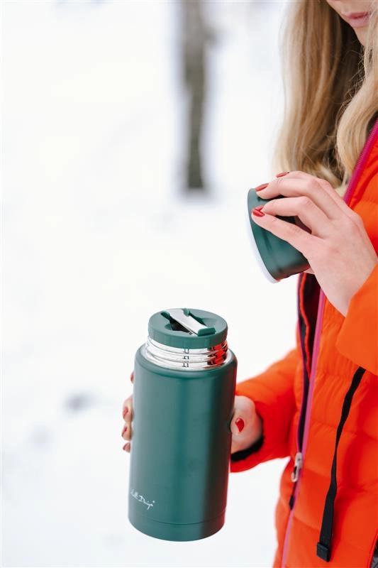 Vialli Design - Termos obiadowy 750ml FUORI zielony