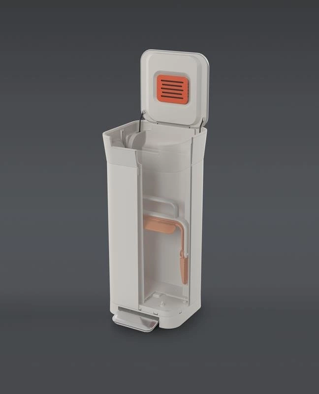 Joseph Joseph - Kosz na śmieci 20 l jasnoszary TITAN