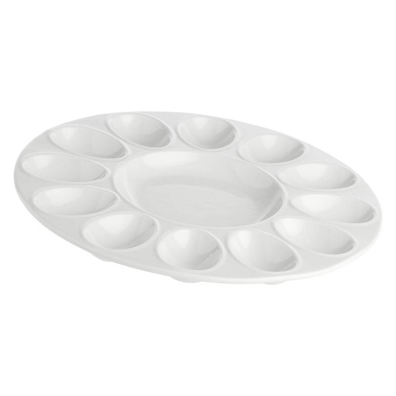 La Porcellana Bianca - talerz na jajka 26.5 cm Convivio