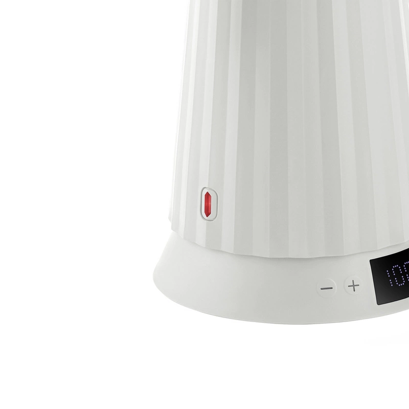 Alessi - Czajnik elektryczny z regulacją temperatury, biały