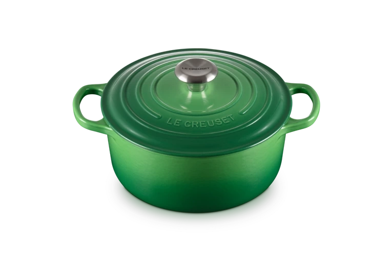 Le Creuset - garnek żeliwny Signature 24 cm 4,2 l bamboo