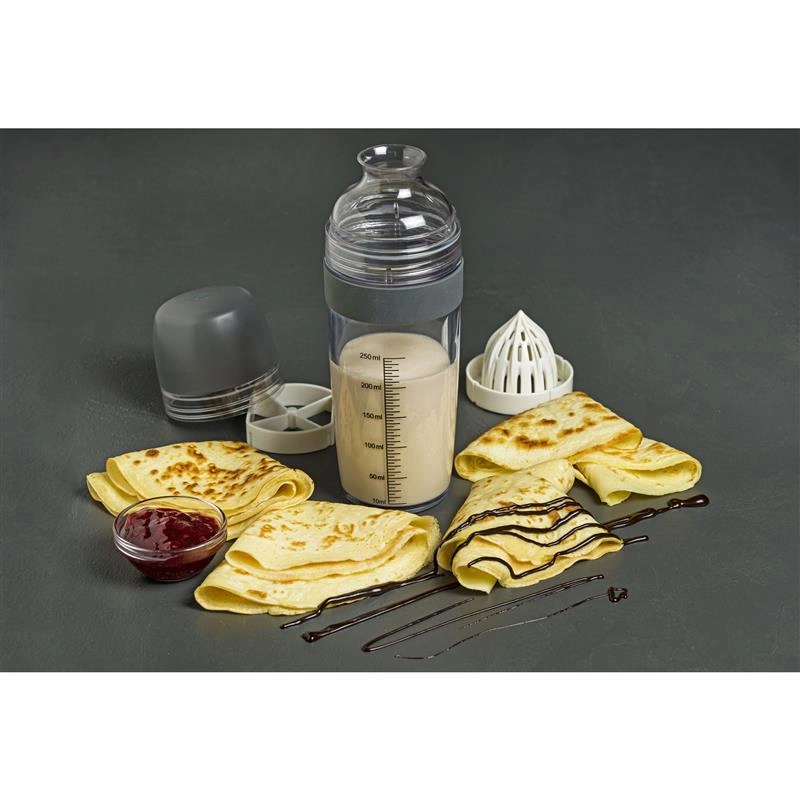 Lurch - shaker do ciasta i dressingów, 0,25 l, śred. 7,5 x 21 cm