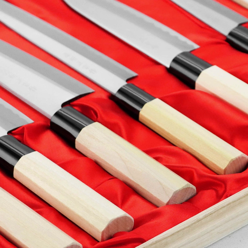 Satake - Yoshimitsu Rdzewny Zestaw 6 noży