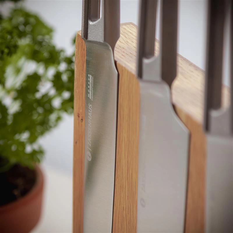 Zassenhaus - magnetyczny blok na noże dąb