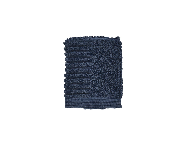 Zone Denmark - Ręcznik do twarzy 30 x 30 cm Classic Dark Blue