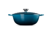 Le Creuset - La Marmite garnek żeliwny rodzinny Deep Teal 26 cm