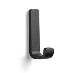 Zone Denmark - Wieszak ścienny pojedynczy 8,5 cm Rim Black
