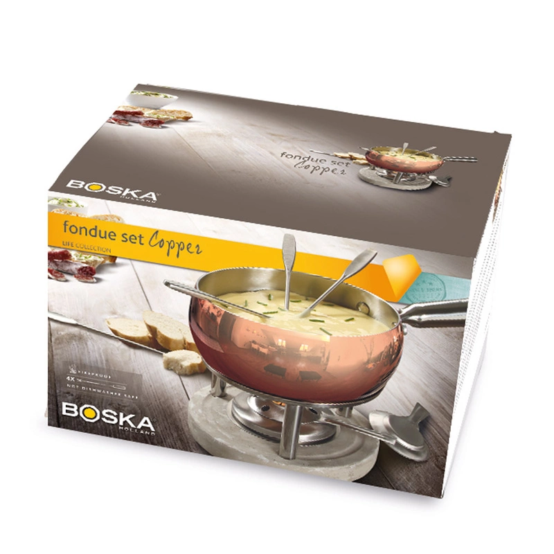 Boska - Zestaw do Fondue Copper, miedź, poj. <br>1L