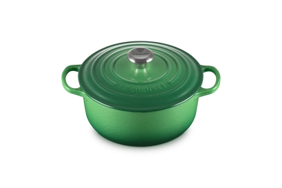 Le Creuset - garnek żeliwny Signature 20 cm 2,4 l bamboo