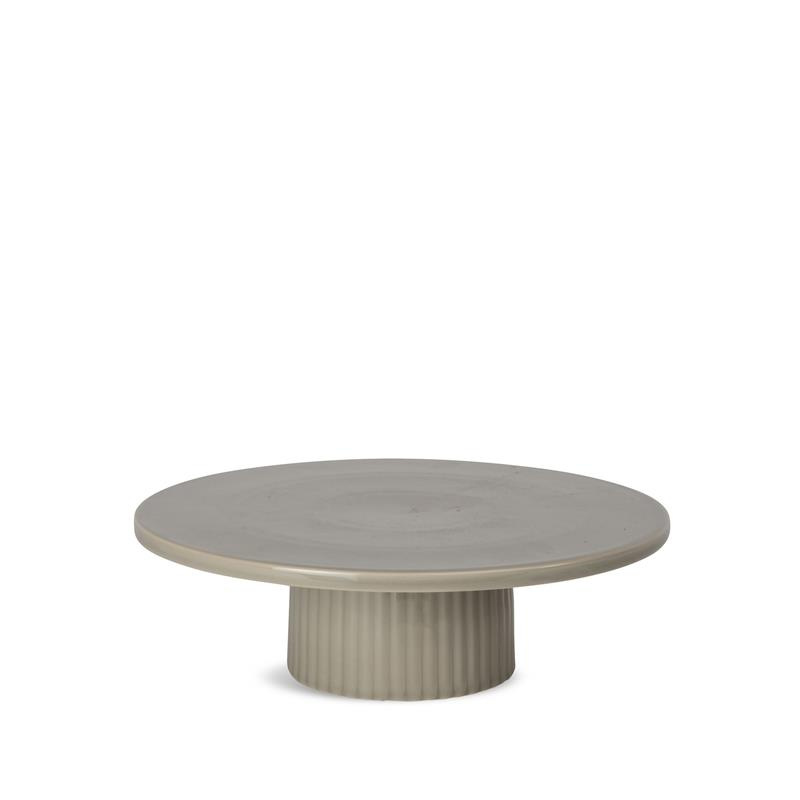 Sagaform - patera, kamionka, śred. 25,5 x 8 cm Flora