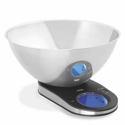 ADE - waga kuchenna z miską, do 5 kg, 2,0 l, 25 x 29 x 14 cm Tosca