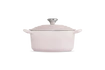 Le Creuset - brytfanna w kształcie serca 20 cm Shell Pink