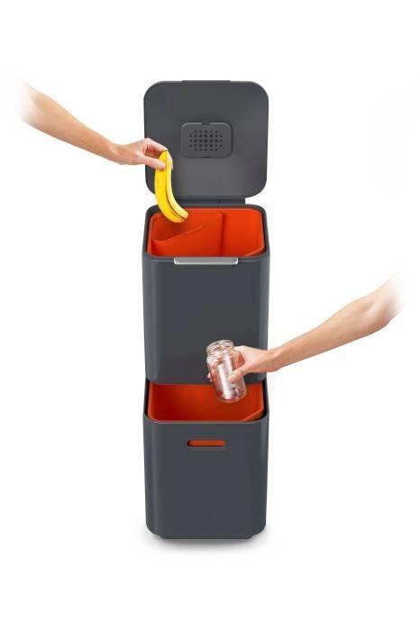 Joseph Joseph - Kosz do segregacji śmieci 40 l. Totem Compact