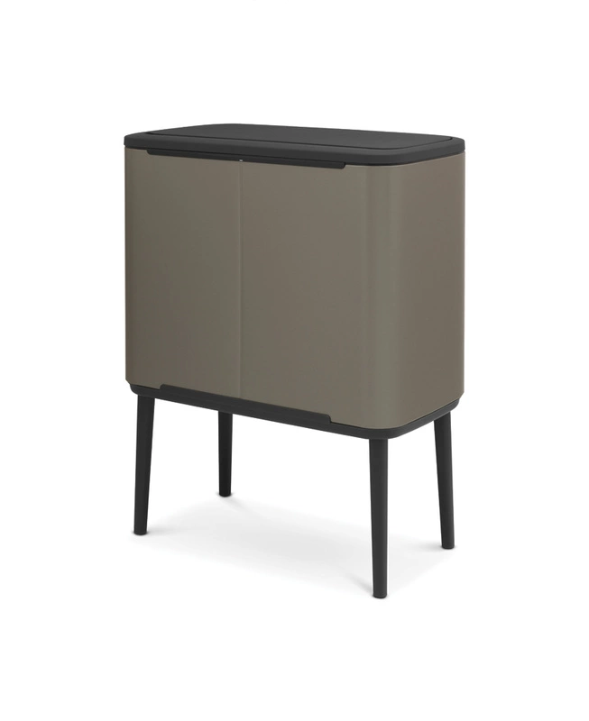 Brabantia - kosz na śmieci Bo Touch Bin 33L (3 x 11) platynowy