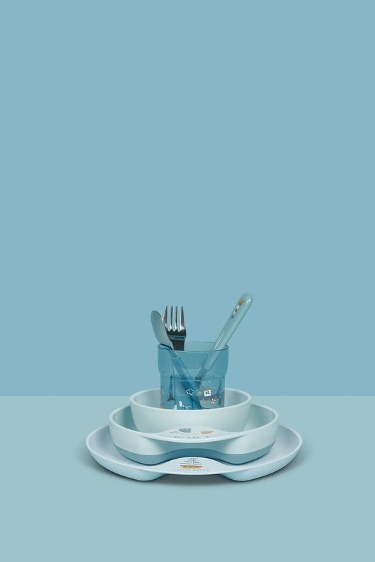 Mepal - Zestaw obiadowy dziecięcy 6szt. MIO Sailors Bay